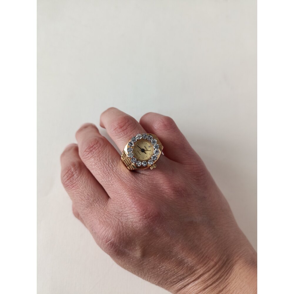 Vintage Tasli Saat Yuzuk