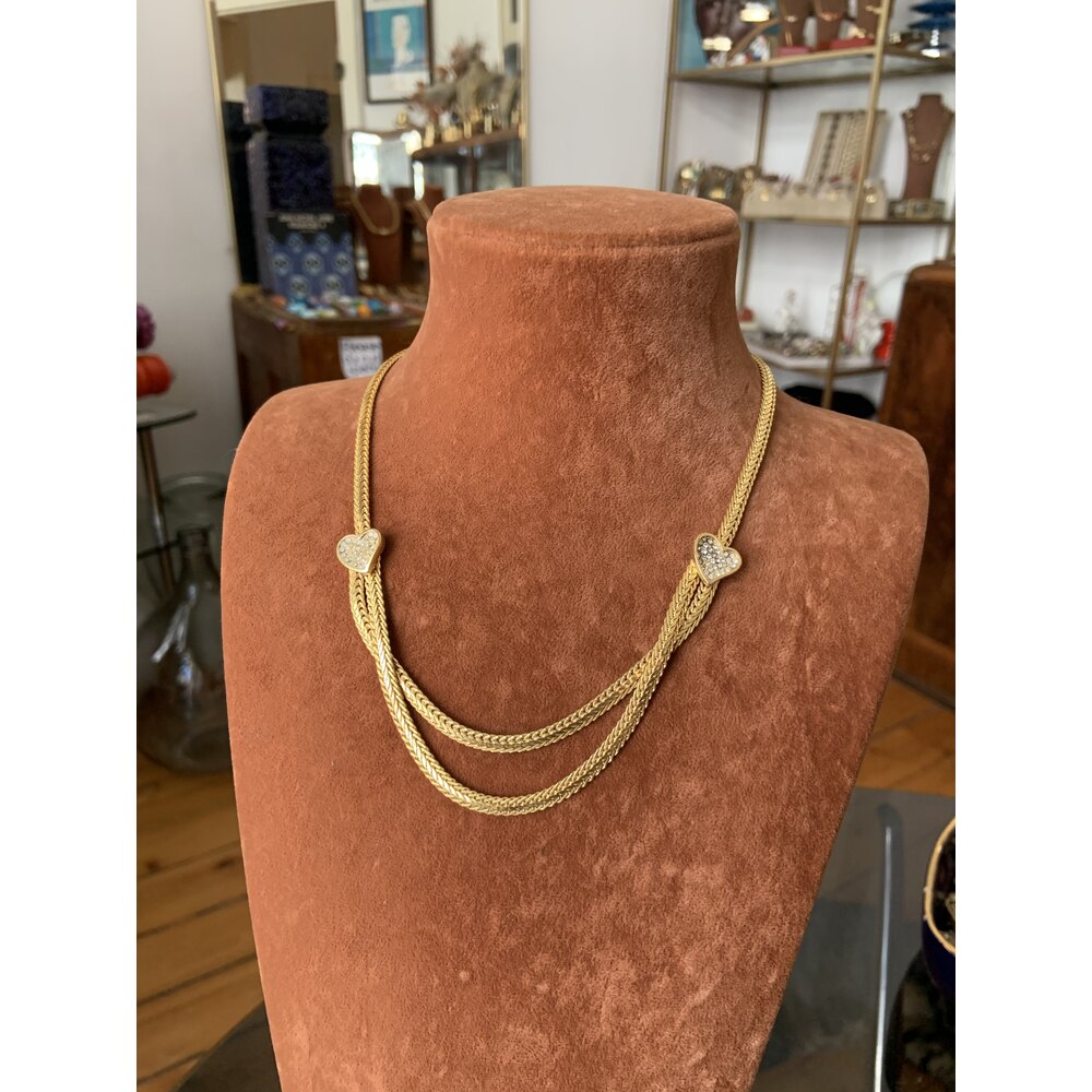 Vintage Tasli Kalpli Kolye