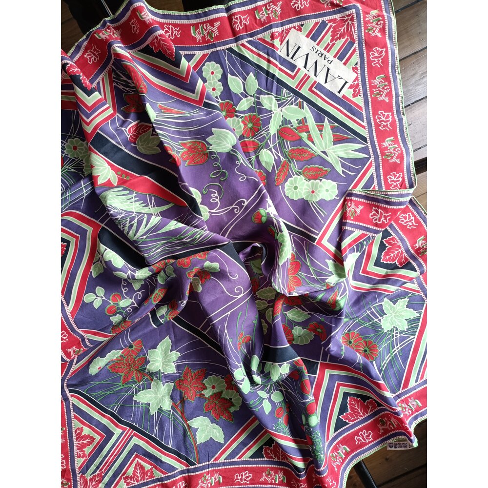 Vintage Lanvin Fular