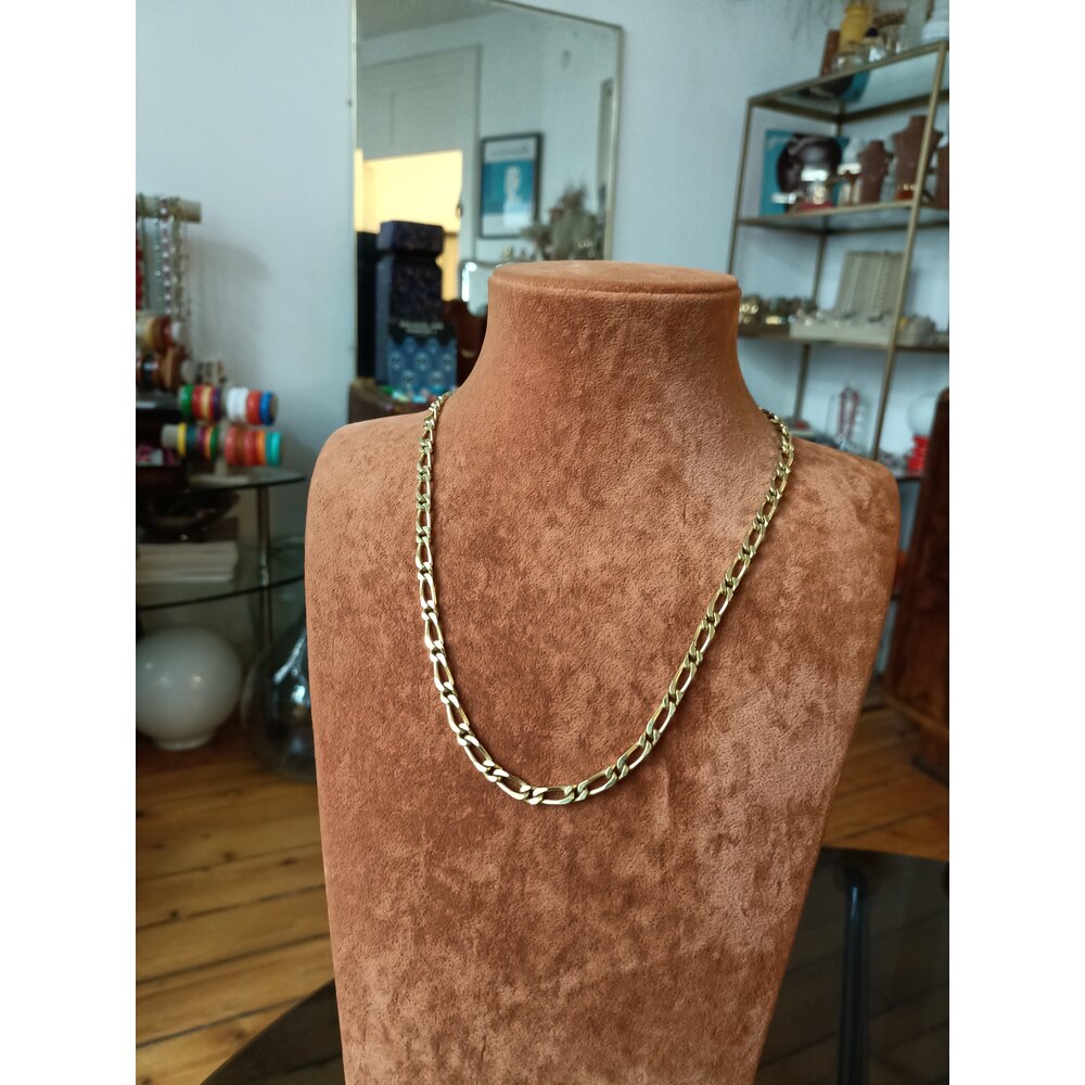 Vintage Double Gold Zincir Kolye