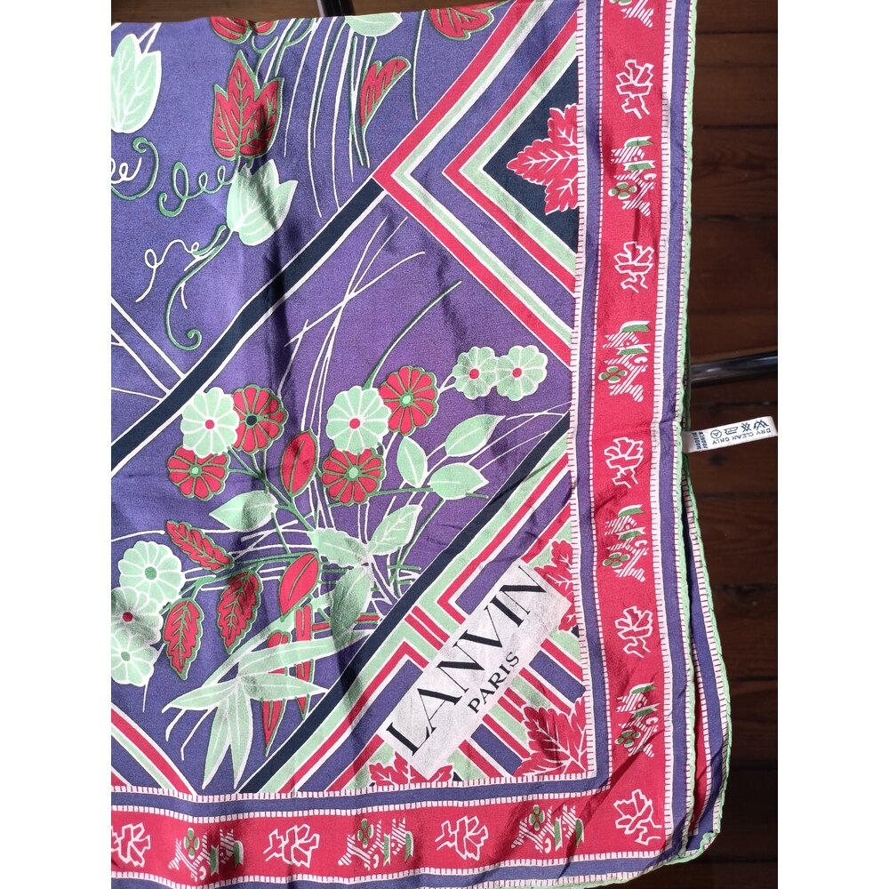 Vintage Lanvin Fular