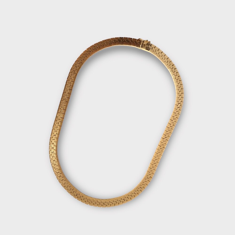 Vintage Double Gold Kolye
