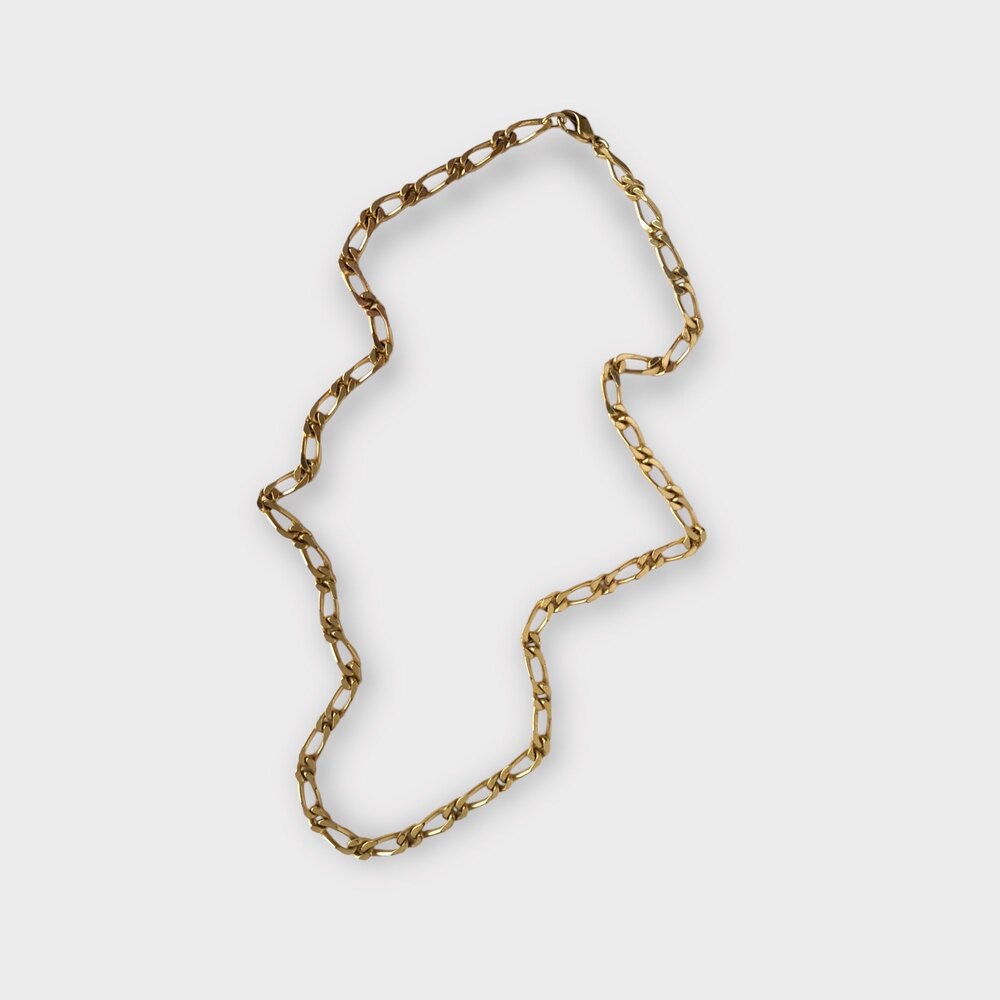 Vintage Double Gold Zincir Kolye