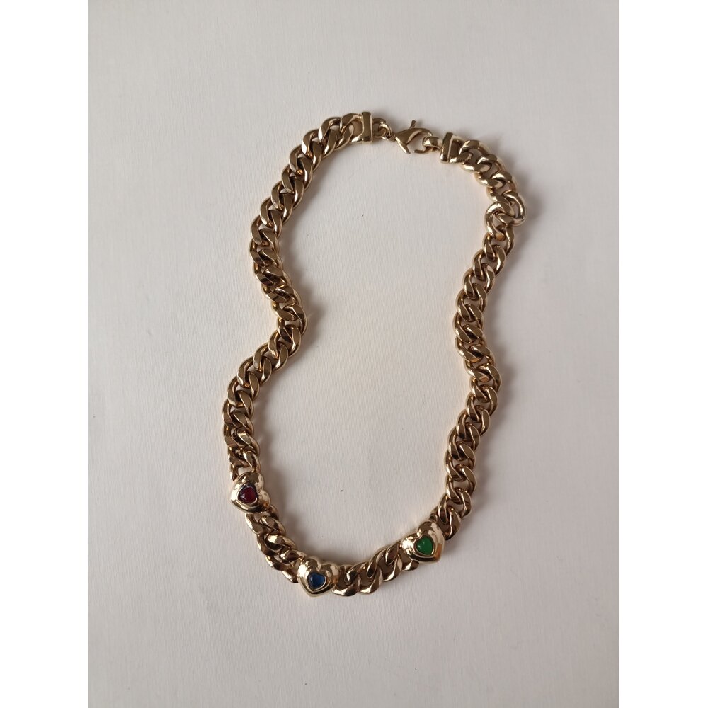 Vintage Tasli Kalpli Kolye