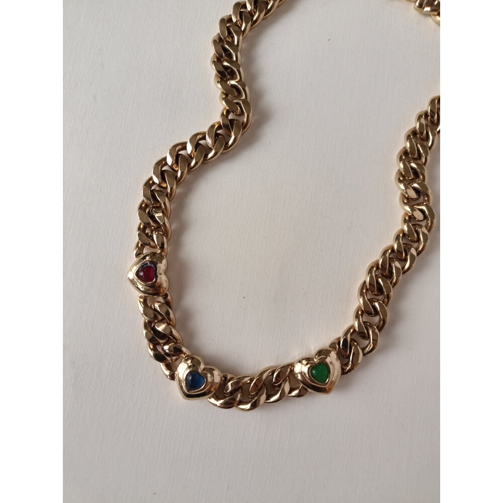 Vintage Tasli Kalpli Kolye