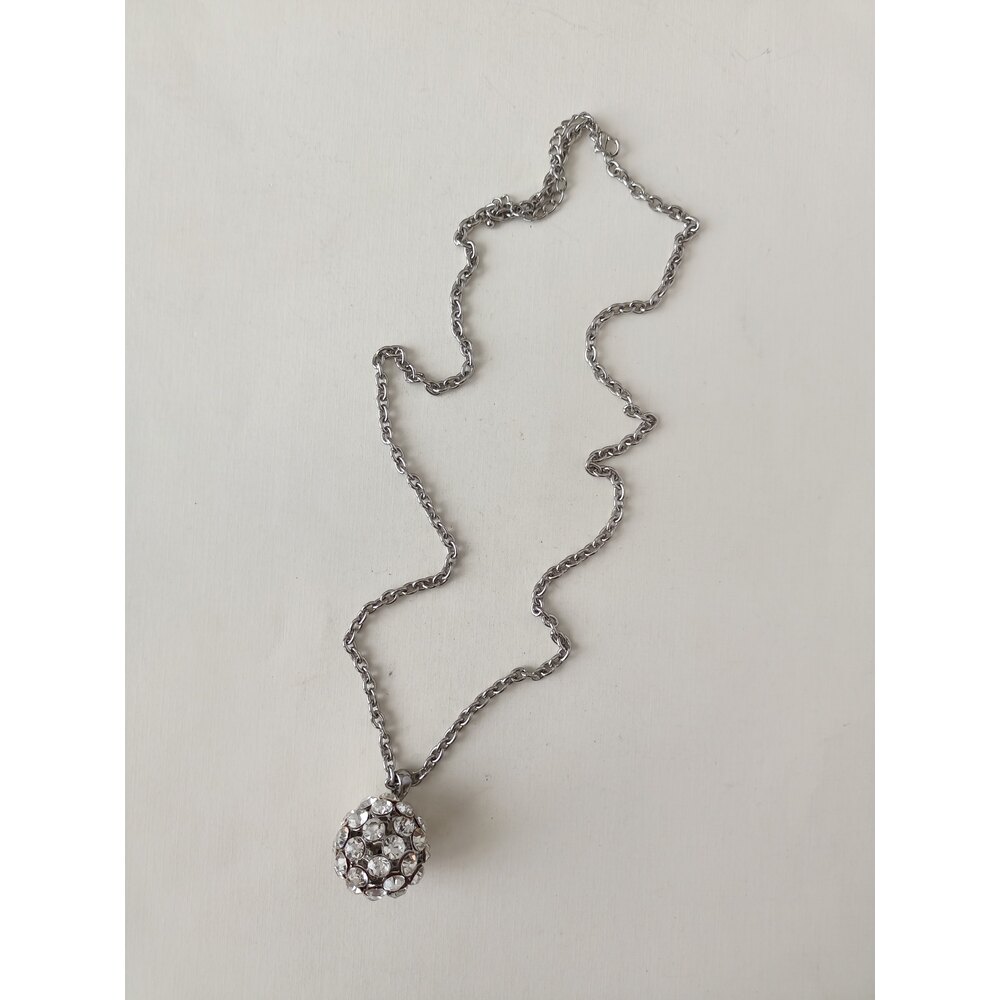 Vintage Tasli Top Uclu Kolye