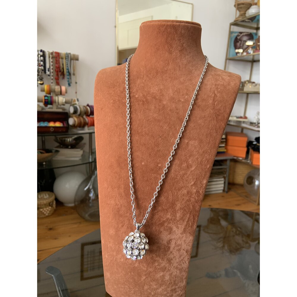 Vintage Tasli Top Uclu Kolye
