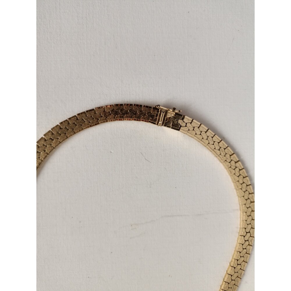 Vintage Double Gold Kolye