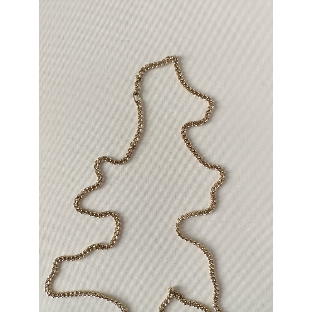 Vintage Tasli Uclu Kolye