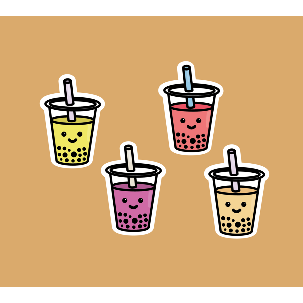 Smoothie Sticker | Vogudesign