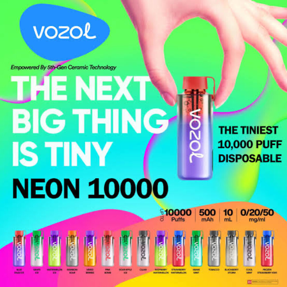 VOZOL 10000 WATERMELON ICE (KARPUZ NANE)