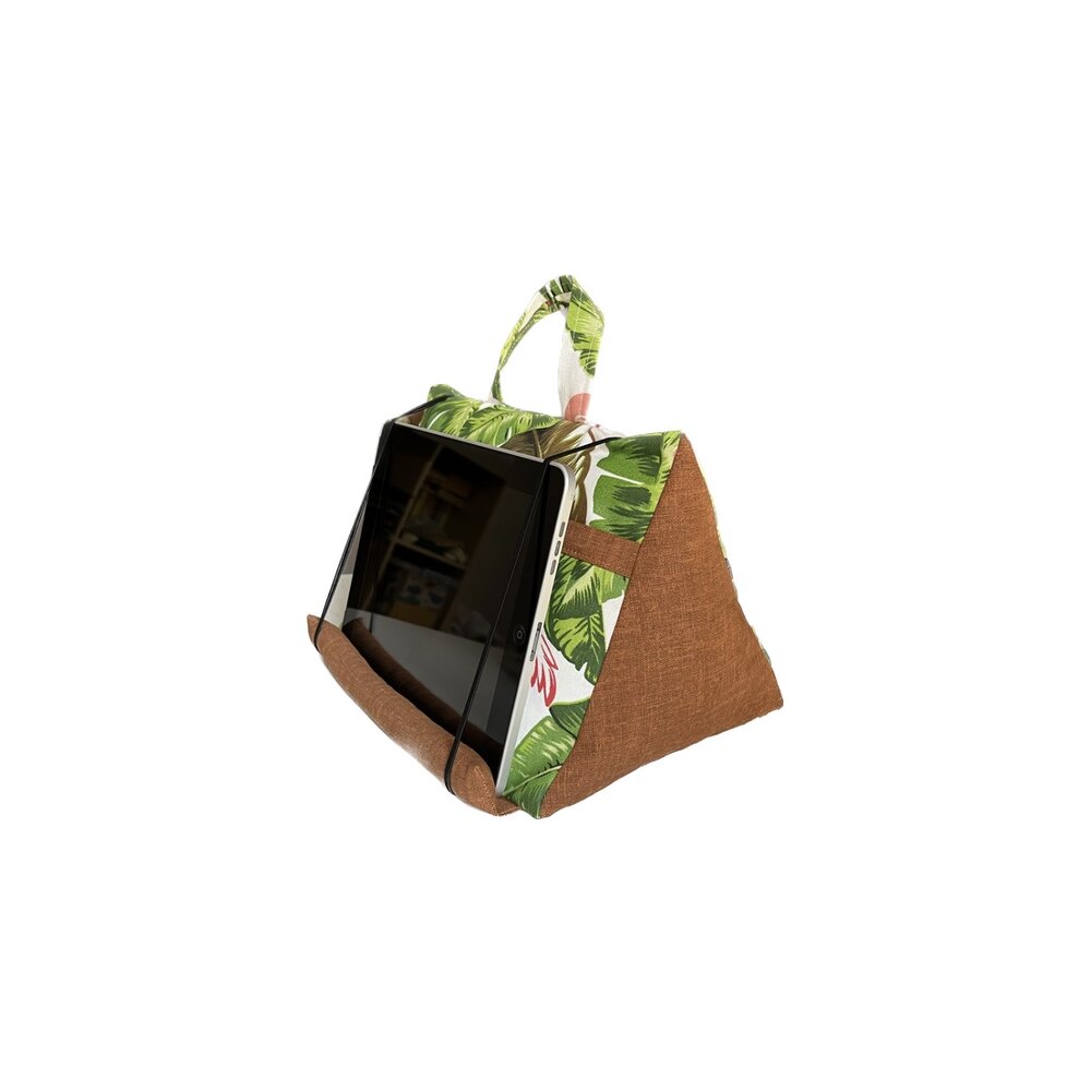 Kulplu Cepli Kitap Tablet Yastığı Flamingo 