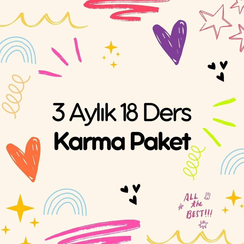 3 Aylık 18 Ders Karma Yoga Paketi