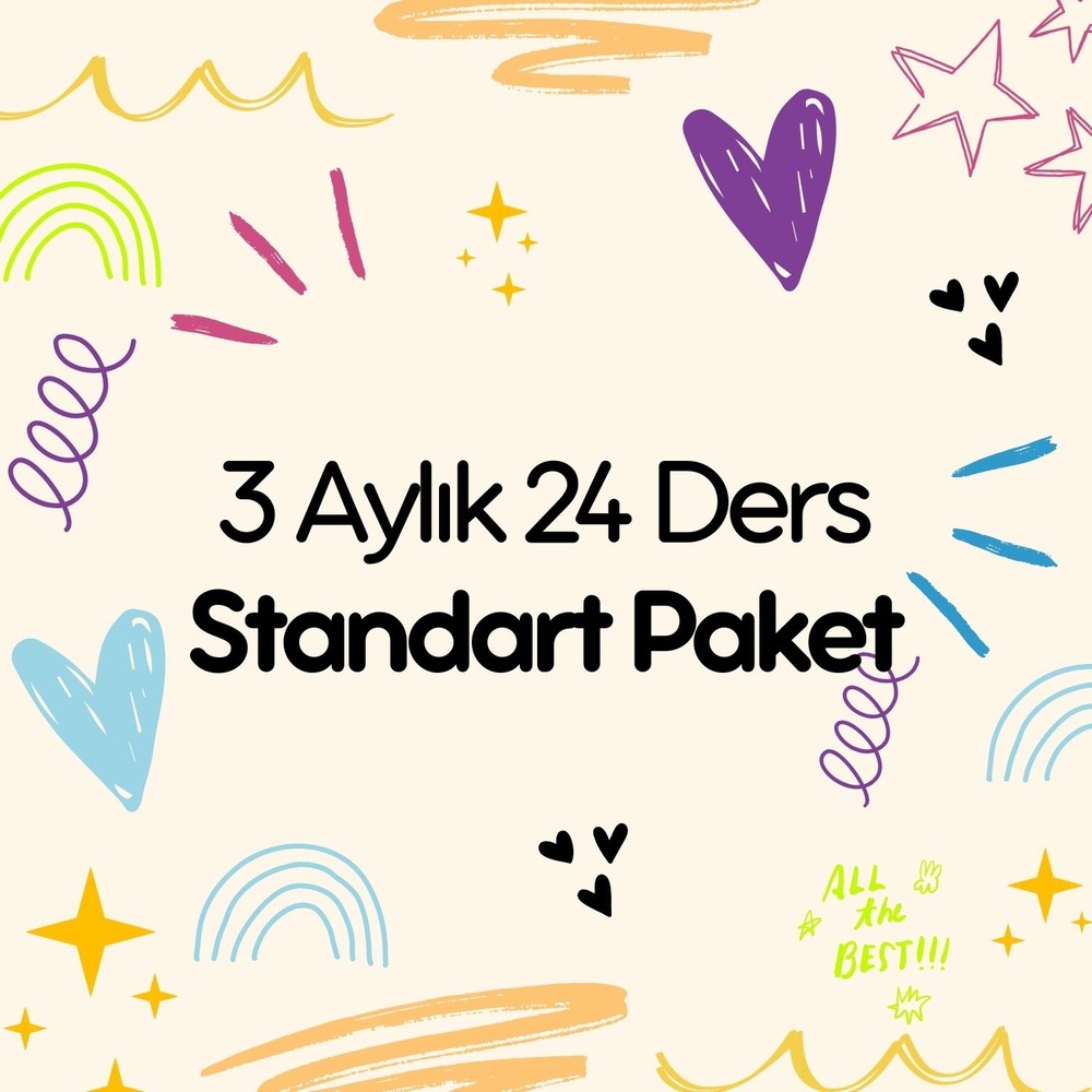 3 Aylık 24 Ders Standart  Yoga Paketi