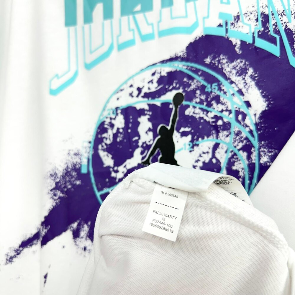 Jordan M J Graphic Short-Sleeve Tshirt [FB7445-100]