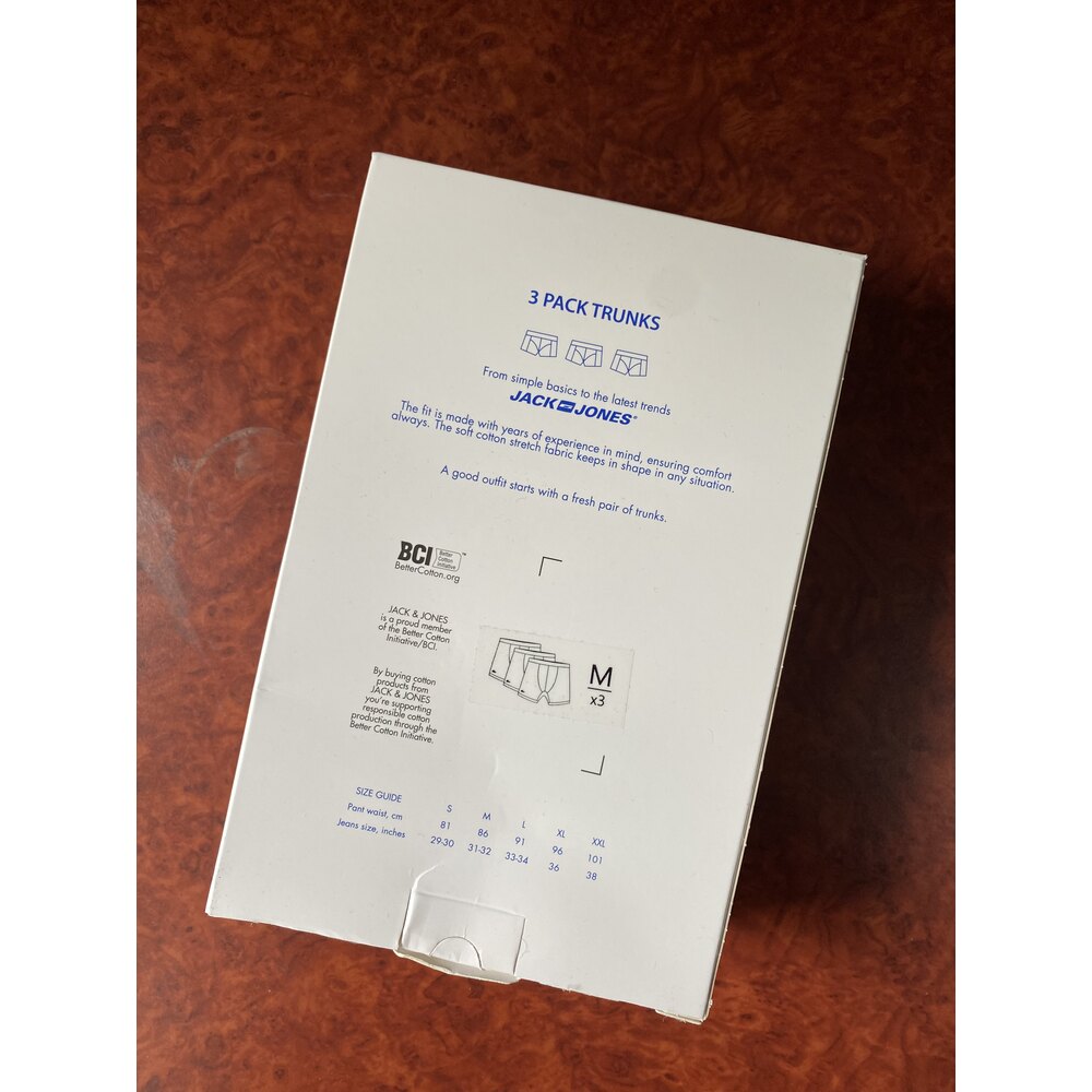 Jack Jones 3’lü Paket Boxer [JJ005]