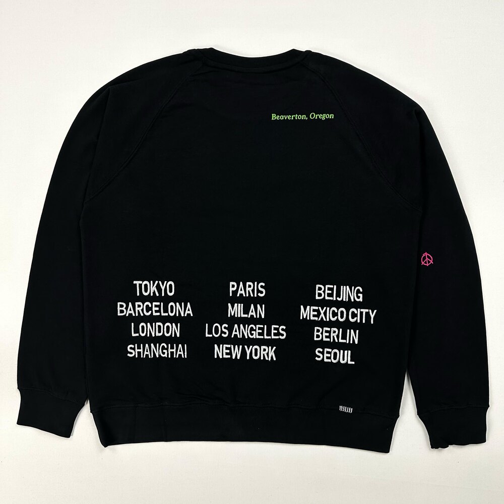 Nike Sportswear French Terry Worldtour Crew Sweatshirt [DD0882-010]