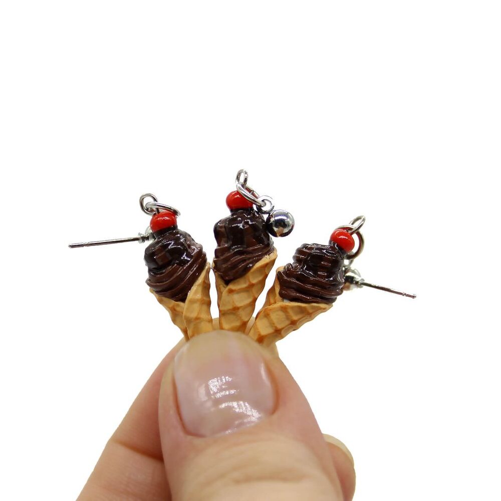 Mini Dondurma Küpe 