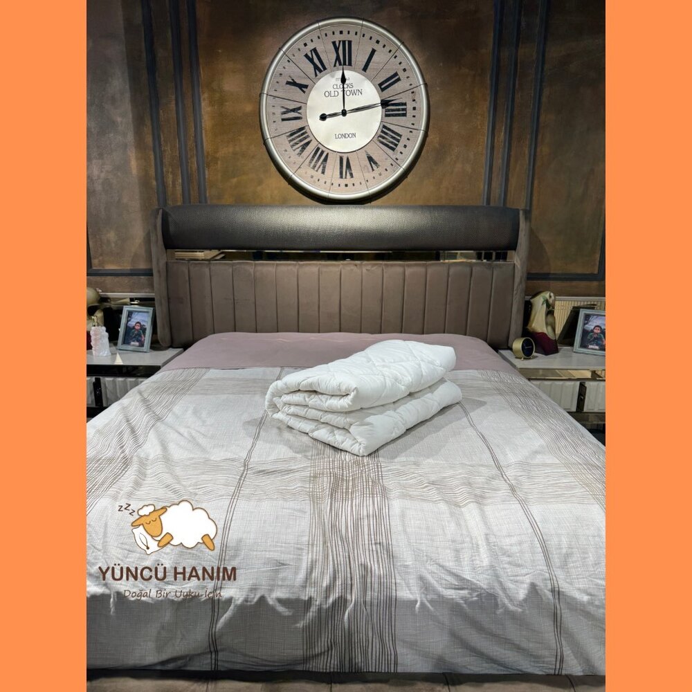 Kuzu 059 Kuzu Yünü Bebek Yorganı 95x145 cm | Yüncü Hanım