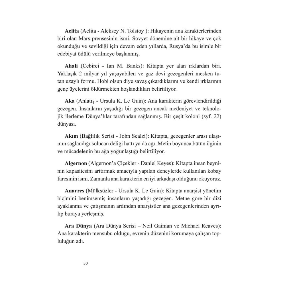Bilimkurgu Sözlüğü E-kitap