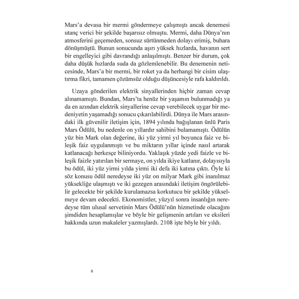 Mars'a Seyahat E-kitap