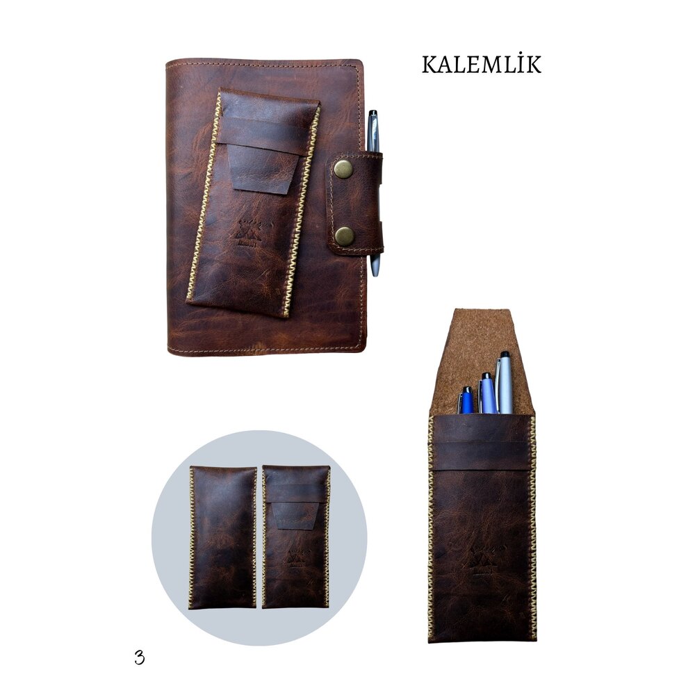 Deri Set - Ahşap Kutusunda