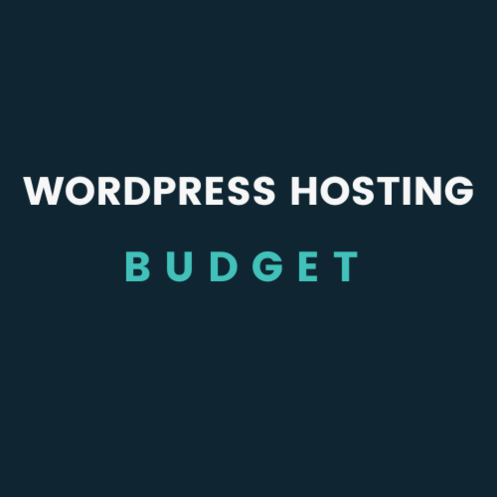 WordPress Hosting | Budget