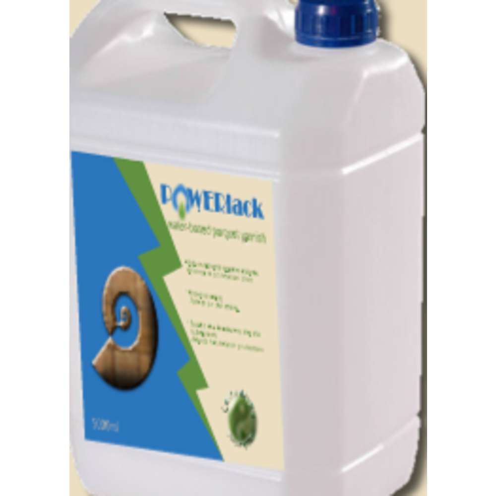 Powerlack 10 lt (yarı mat) Su Bazlı Ahşap ve Parke Cilası