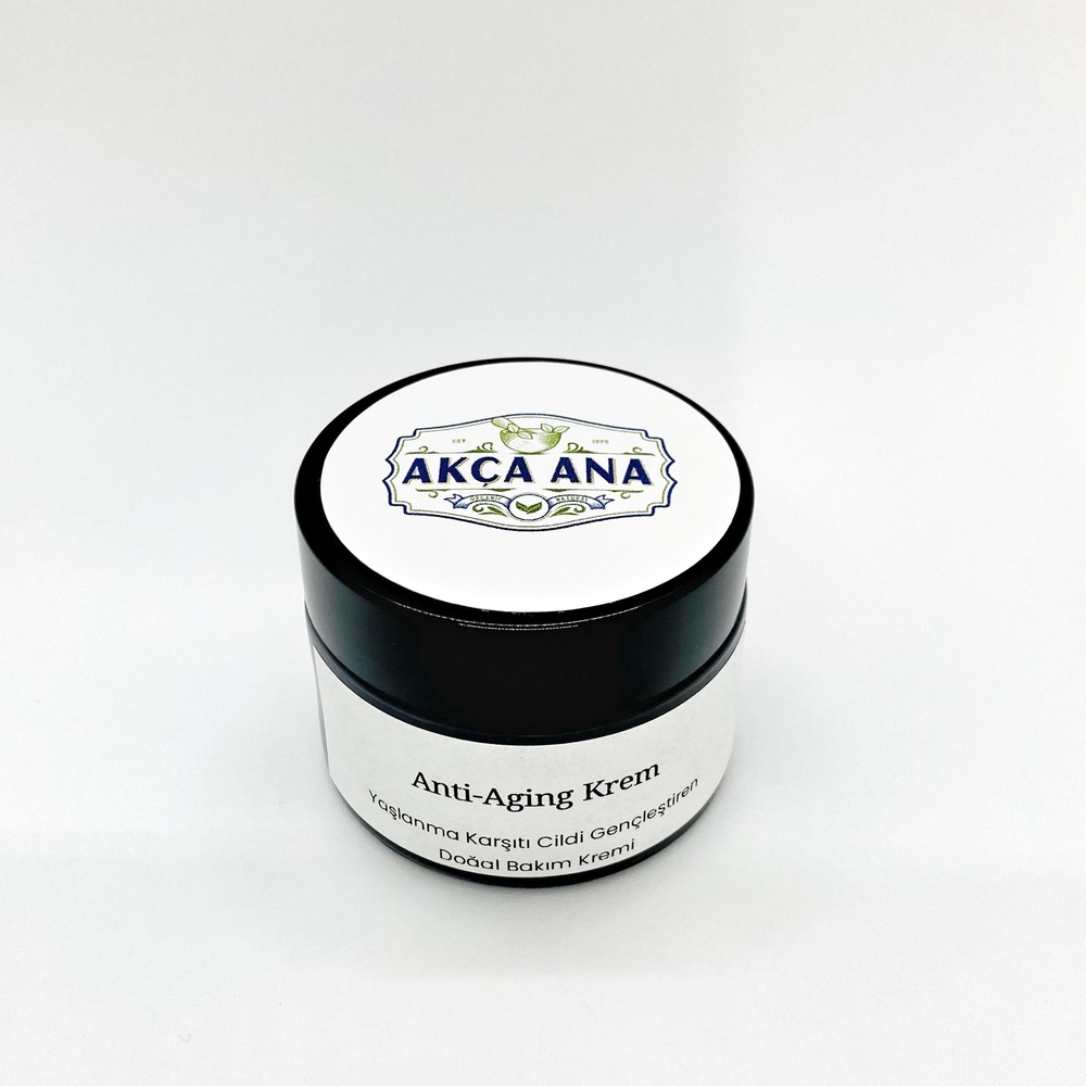 Anti-Aging Krem Yaşlanma Karşıtı Cildi Gençleştiren Doğal Bakım Kremi