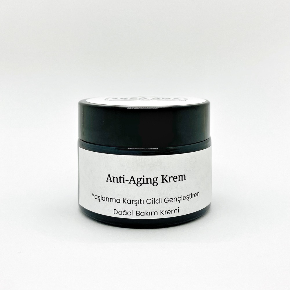 Anti-Aging Krem Yaşlanma Karşıtı Cildi Gençleştiren Doğal Bakım Kremi