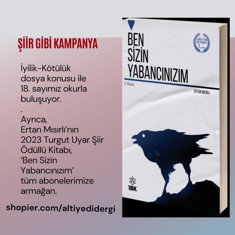 Altıyedi abone kampanyası (kitap armağanıyla)