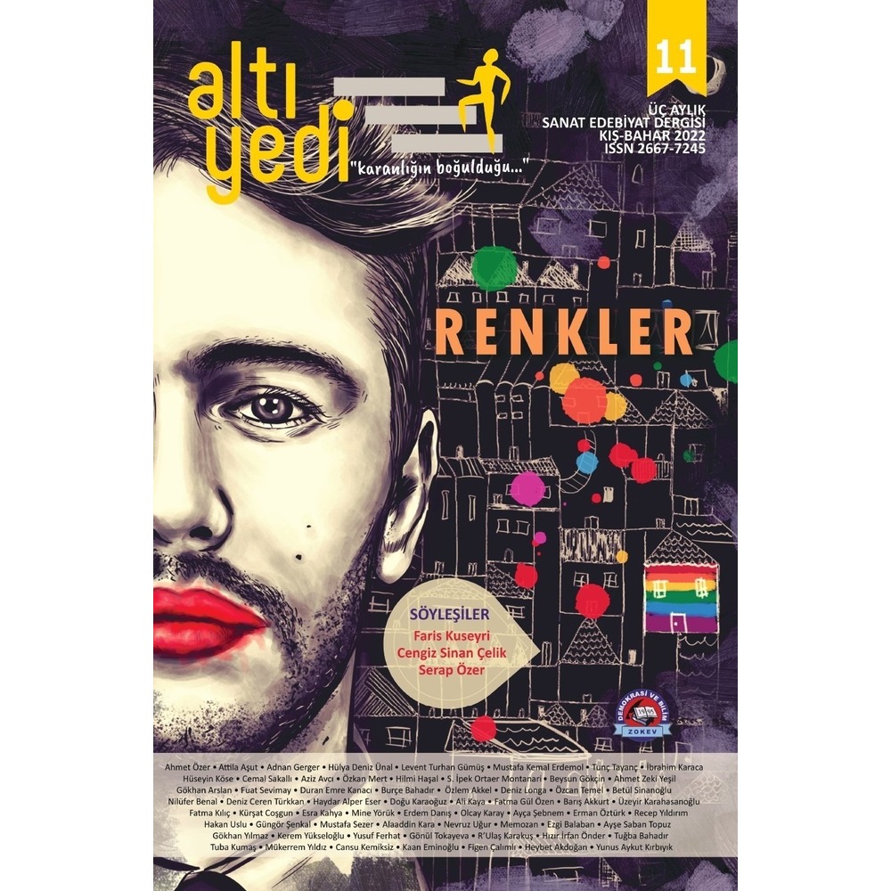 Altıyedi Sanat Edebiyat Dergisi, Sayı :11, Renkler