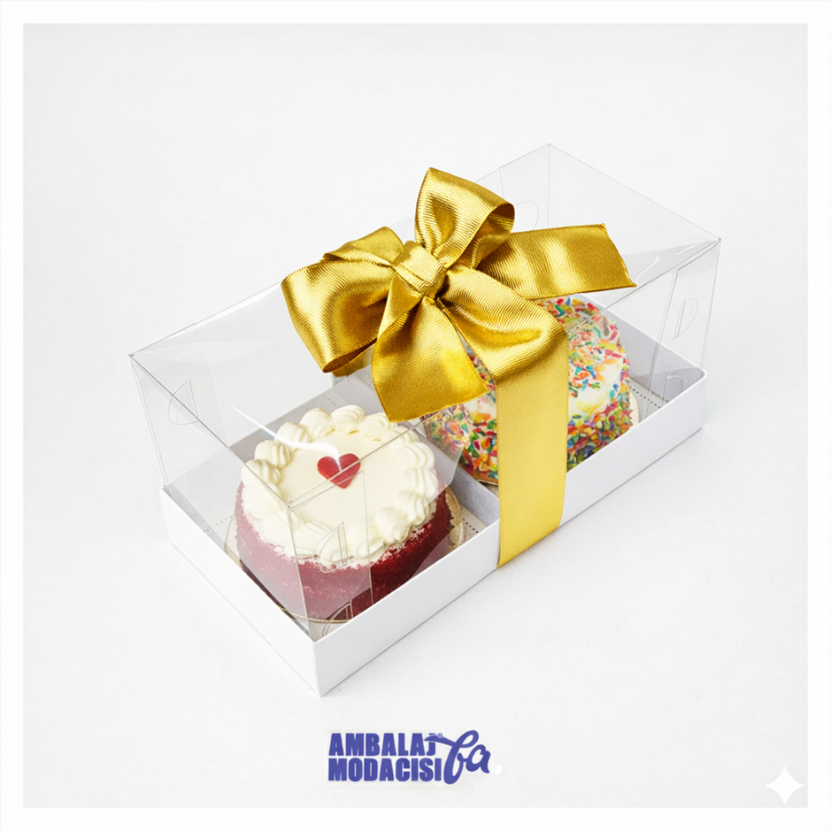 KABİN PASTA KUTUSU BEYAZ 10 ADET ( 23x11x10.5 CM )