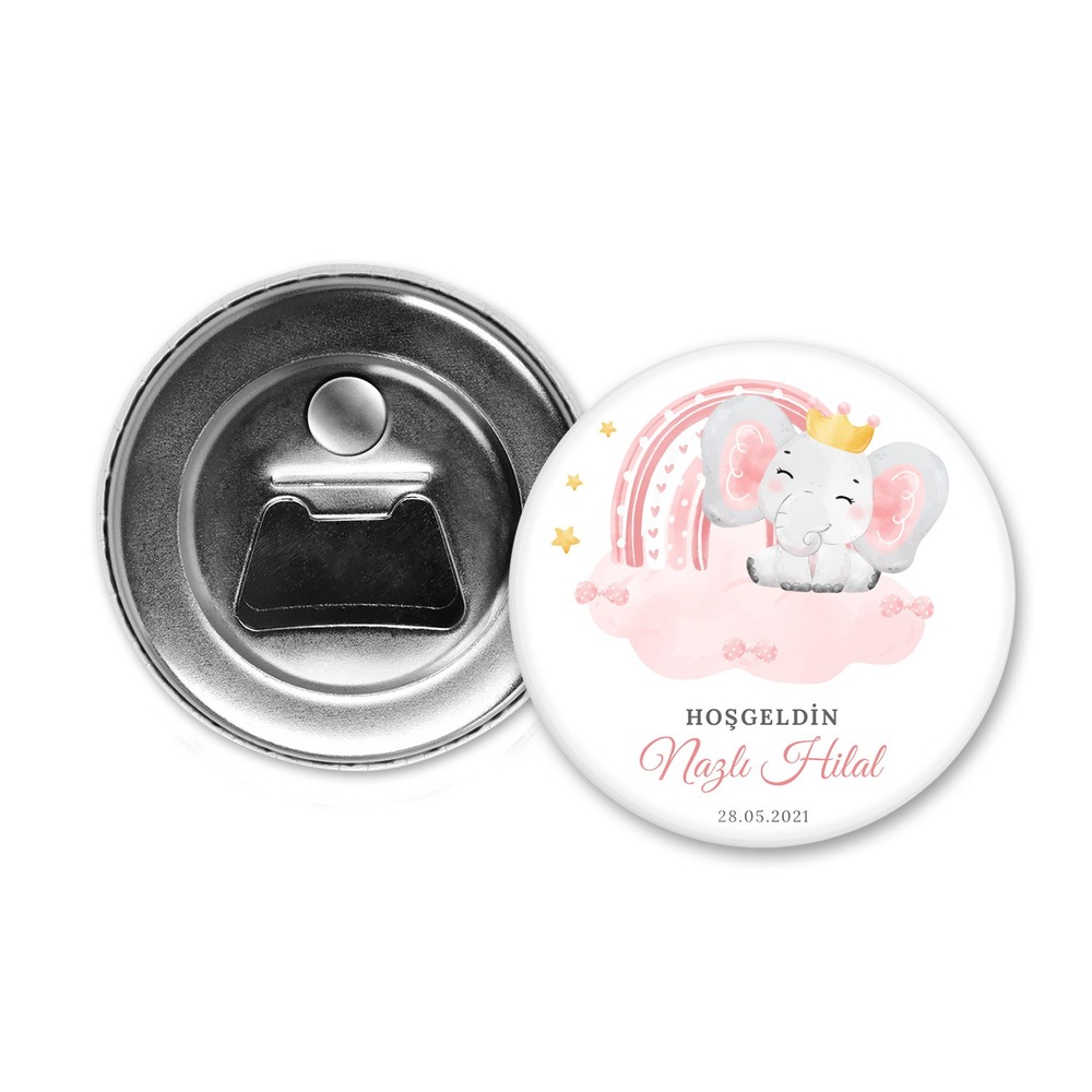 Hoşgeldin Bebek Temalı Açacak Magnet