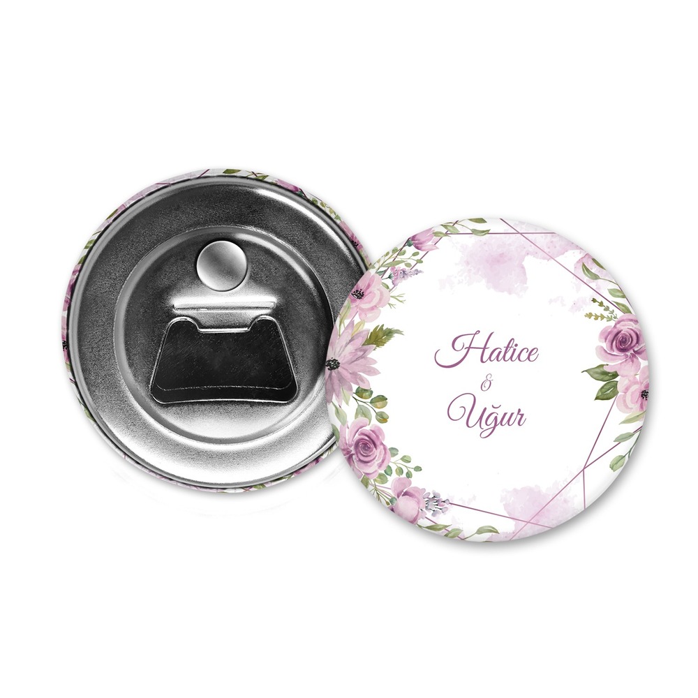 Düğün - Nişan Temalı Açacak Magnet
