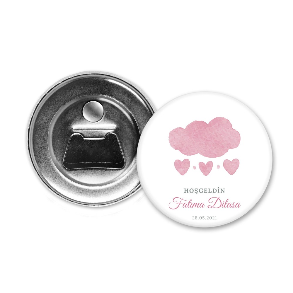 Hoşgeldin Bebek Temalı Açacak Magnet