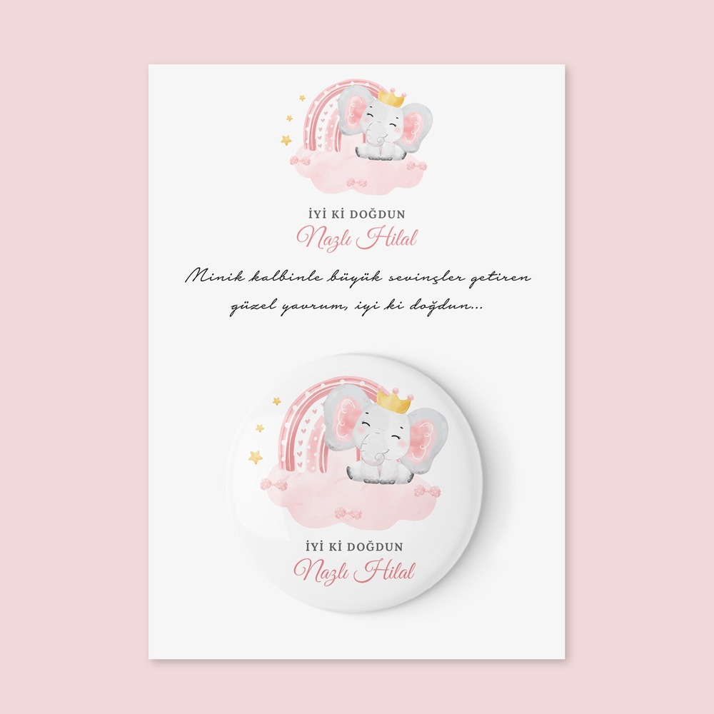 Doğum Günü Temalı Açacak Magnet