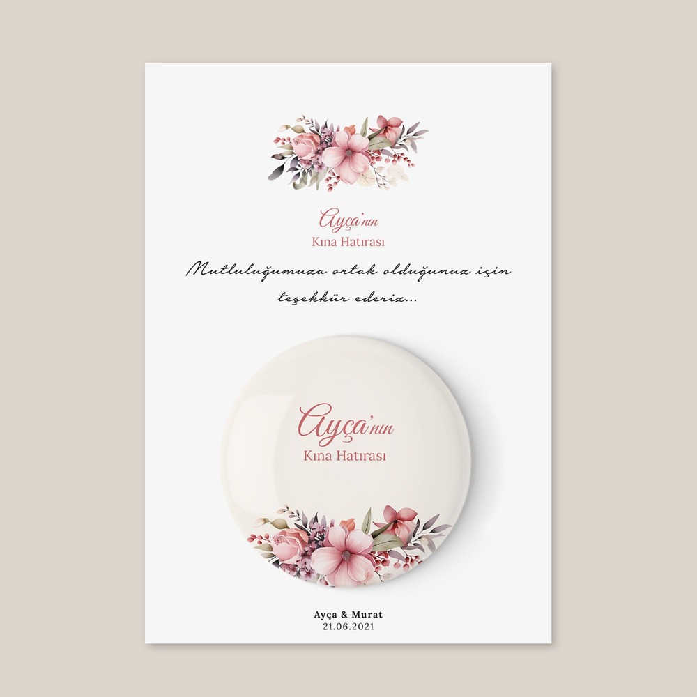 Kına Temalı Açacak Magnet