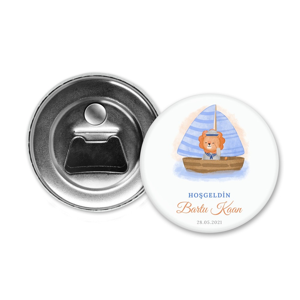 Hoşgeldin Bebek Temalı Açacak Magnet