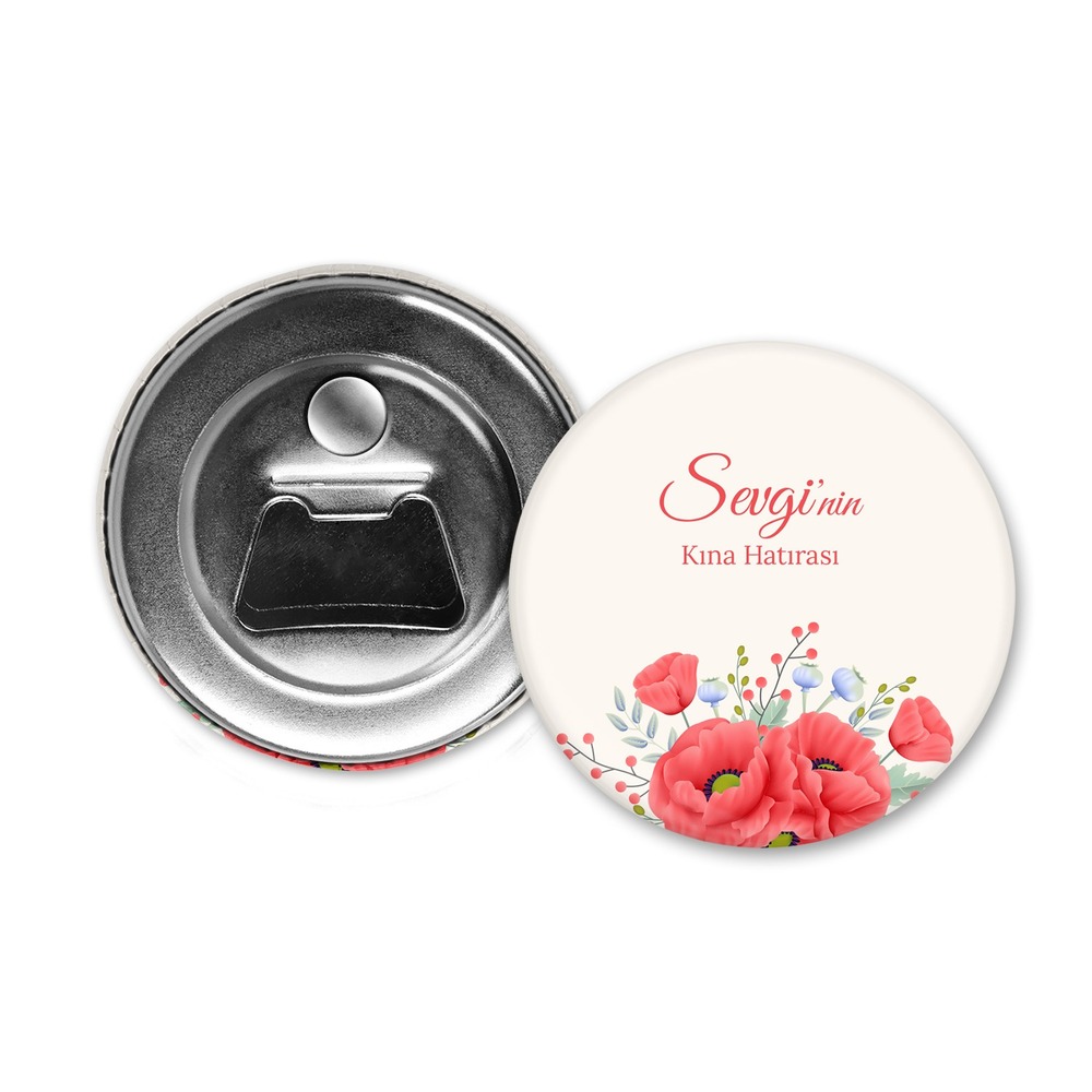Kına Temalı Açacak Magnet