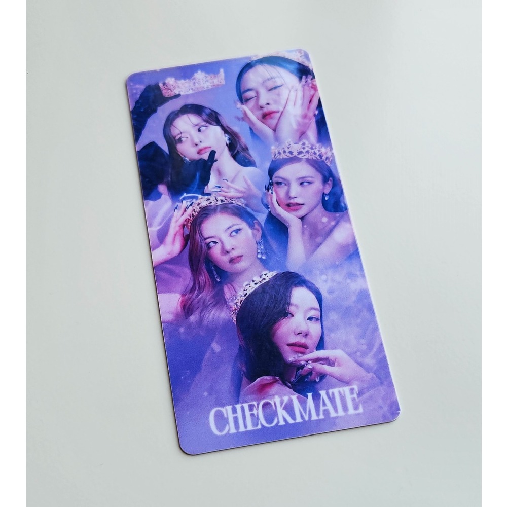 Itzy Checkmate Grup Kitap Ayracı | Anipop Store