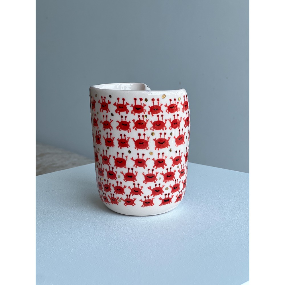 Crab Dance Travel Mug