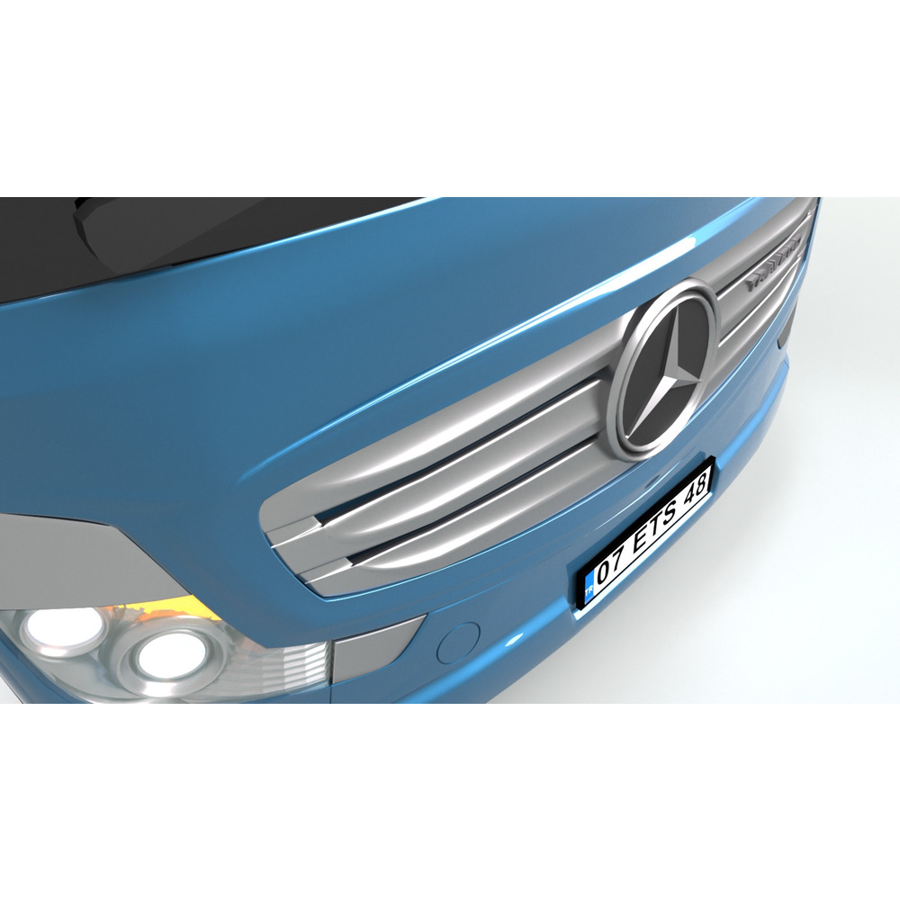 Mercedes Travego 16 SHD 3D modeli