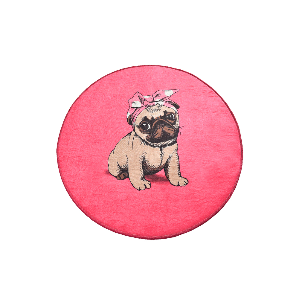 Round Bath Rug 40" 100 cm