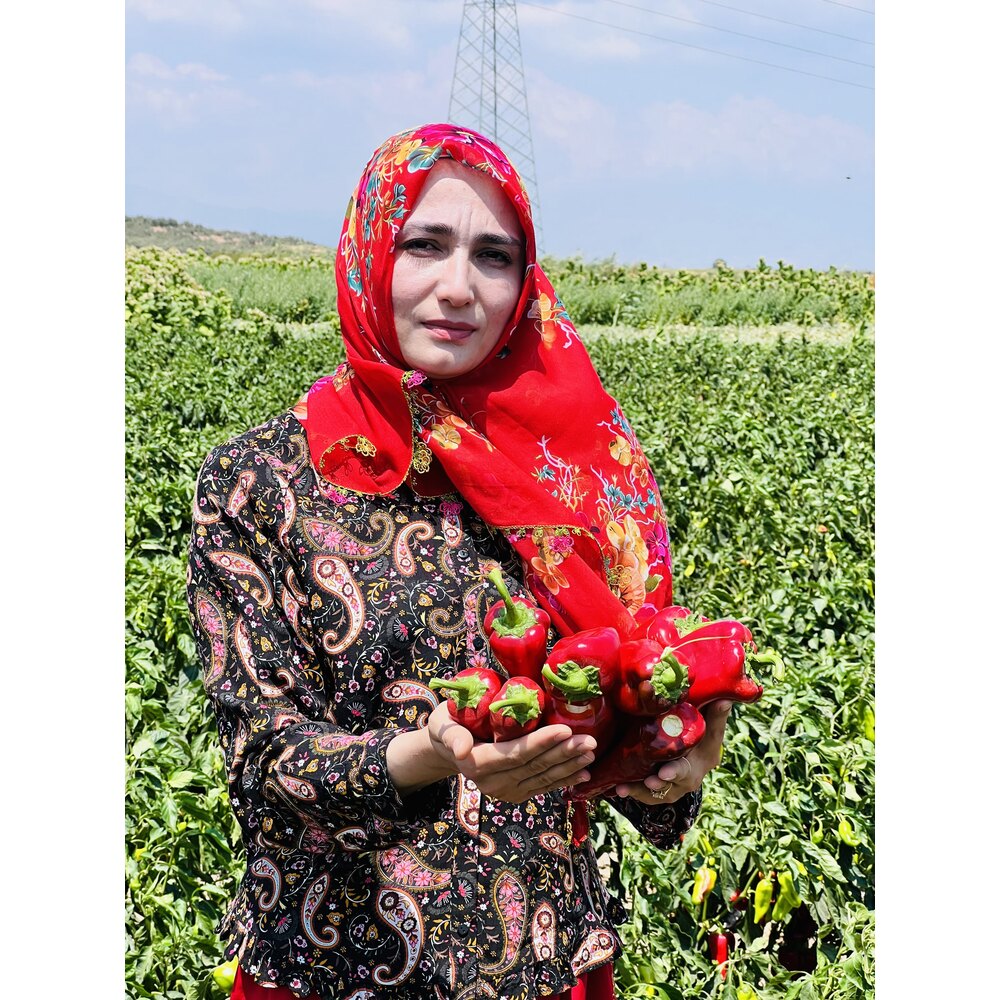 TATLI BİBER SALÇASI 1.KG 