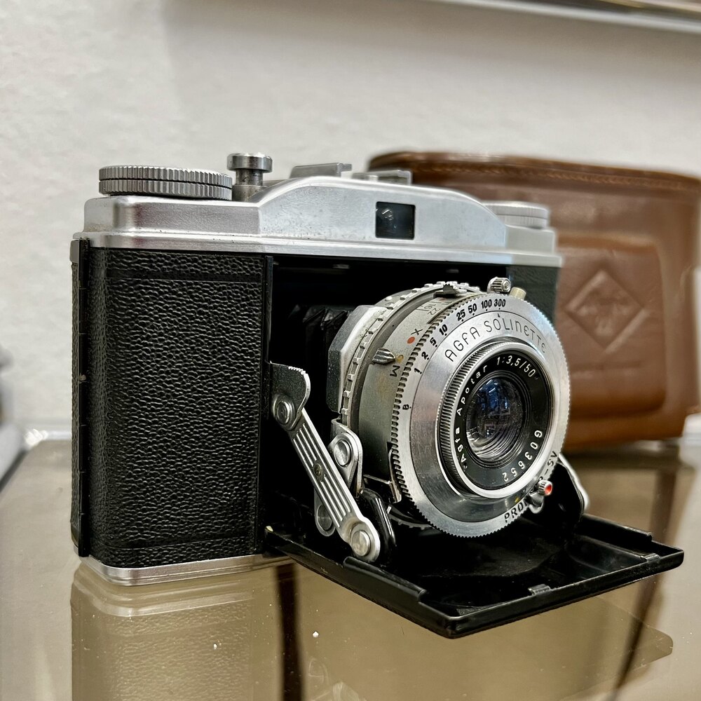 Agfa Solinette Körüklü Fotoğraf Makinesi | antrepo.co
