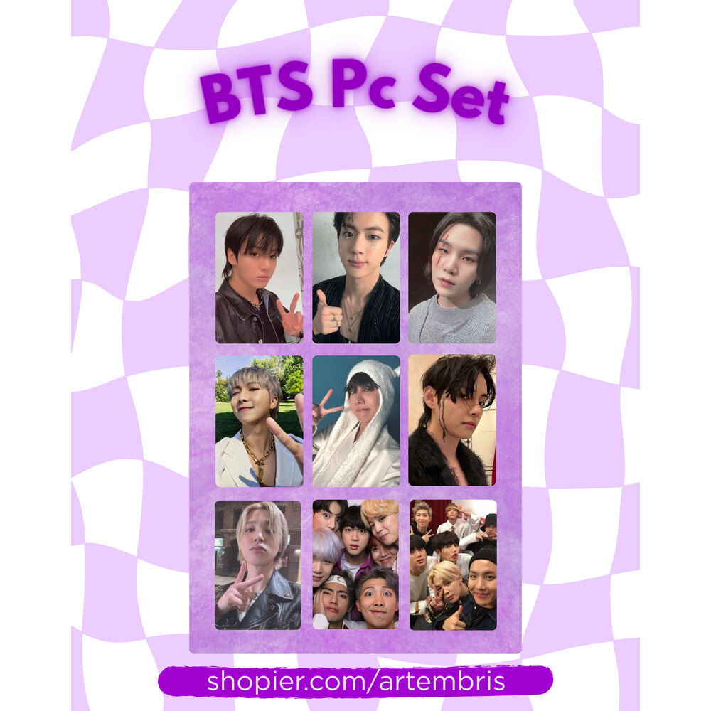 BTS Pc Set (PVC) | ARTEMBRIS