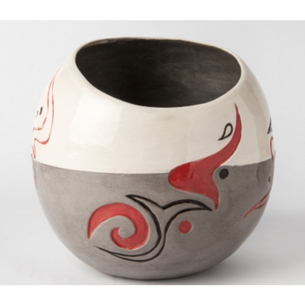 Ceramic Vase: "Shade Down"