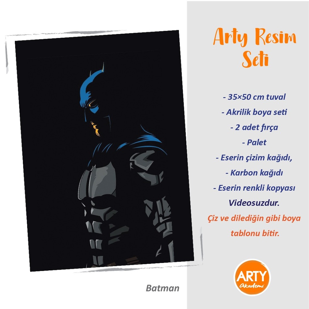 BATMAN / Arty Resim Seti - Videosuz