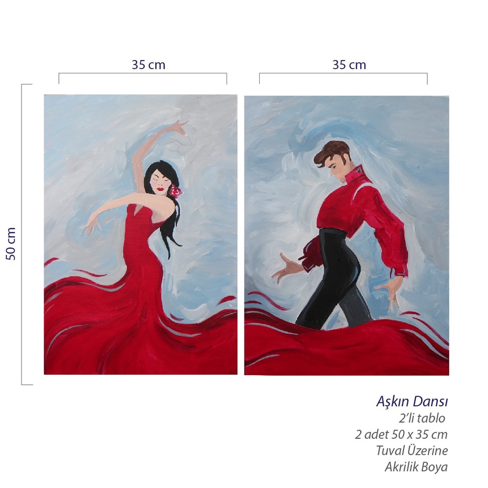 Aşkın Dansı / 2'li Tablo